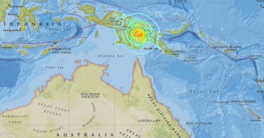TERREMOTO EN PAPÚA NUEVA GUINEA de Magnitud 6.7 - Alerta de Tsunami (Hoy Miércoles 07 Marzo 2018) Sismo Temblor EPICENTRO - Porgera - USGS TERREMOTO EN PAPÚA NUEVA GUINEA de Magnitud 6.7 - Alerta de Tsunami (Hoy Miércoles 07 Marzo 2018) Sismo Temblor EPICENTRO - Porgera - USGS
