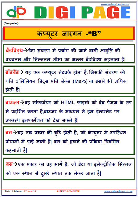 Digi Page-Computer Jargons Digi Page-Computer Jargons