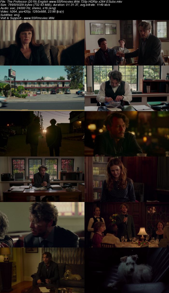 The Professor (2019) English 720p HDRip x264 750MB ESubs Movie Download