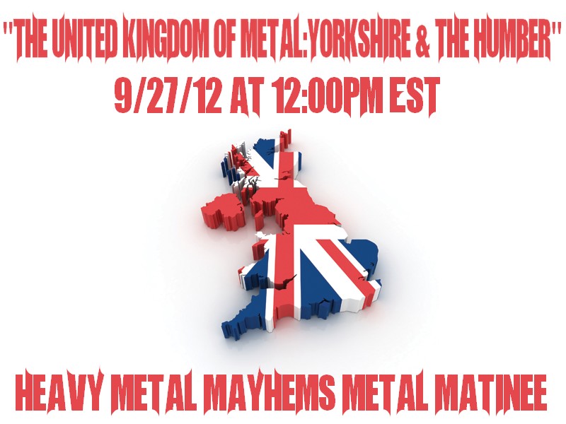 The Heavy Metal Mayhem Radio Show: September 2012