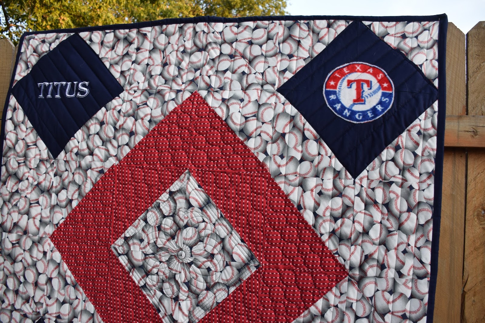 Things To Treasure: Texas Ranger Quilt