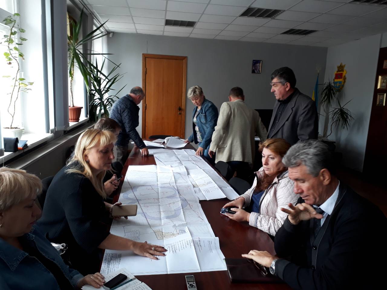 Очаківські землевпорядники залучилися до обговорення інвестиційного проектуі "Юрій