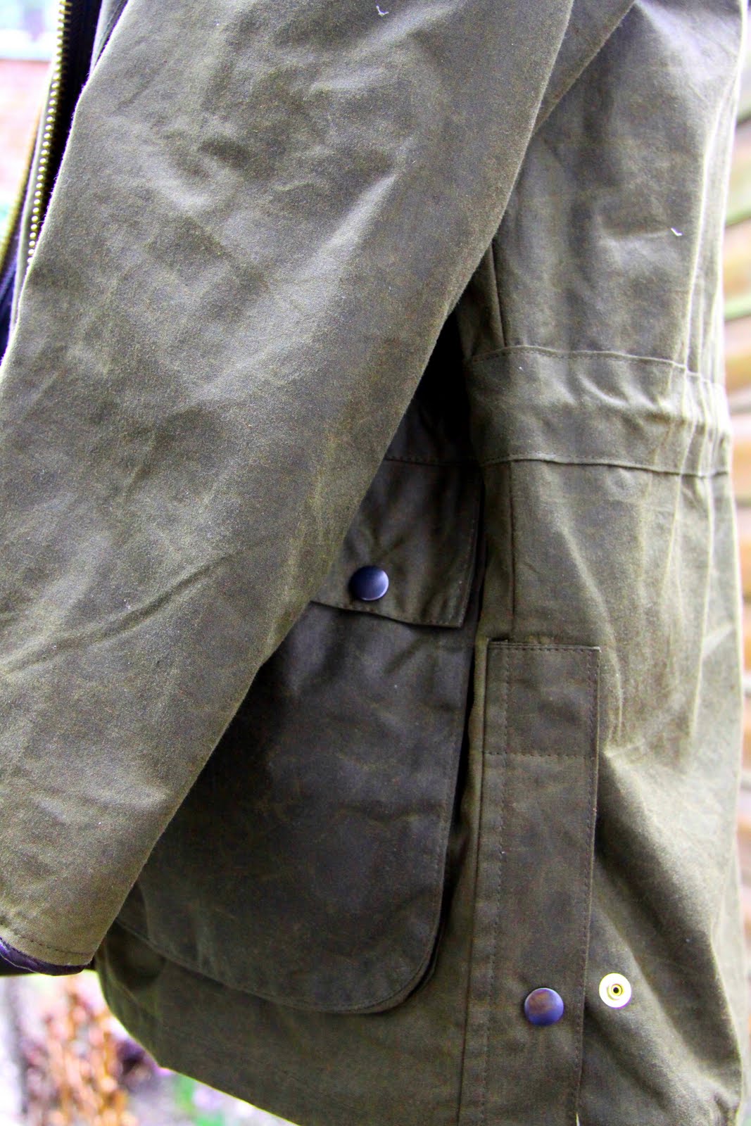 British Corner British Oilskin, Wax Jacket 100 Waxed Cotton