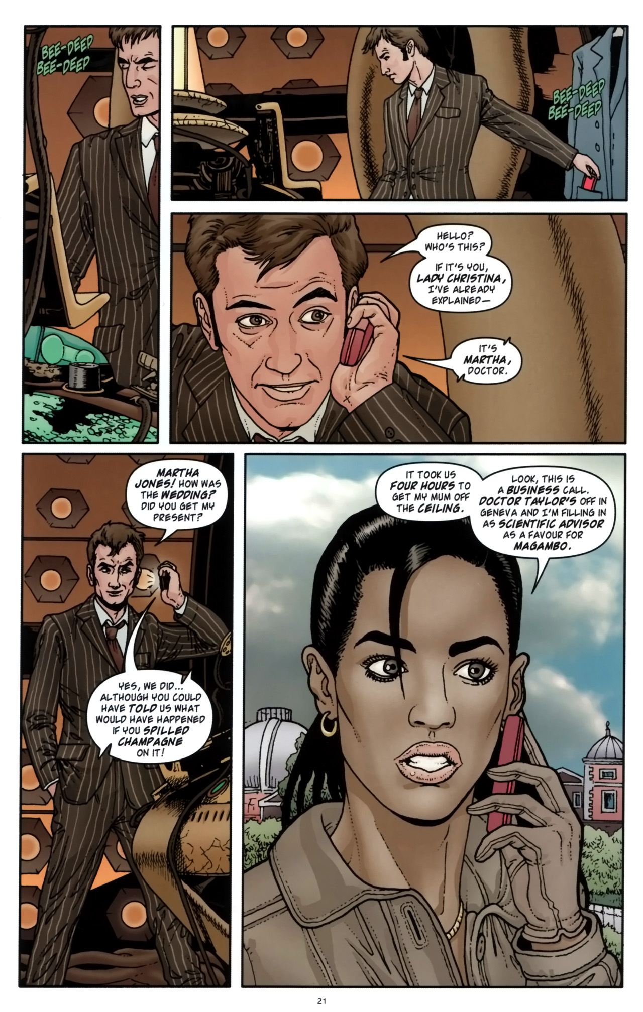Read online Doctor Who (2009) comic -  Issue #8 - 23