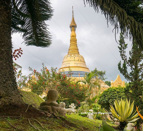 Pagoda Taman Alam Lumbini, Destinasi Wisata Religi Dan Spot Foto Menarik Di Daerah Berastagi