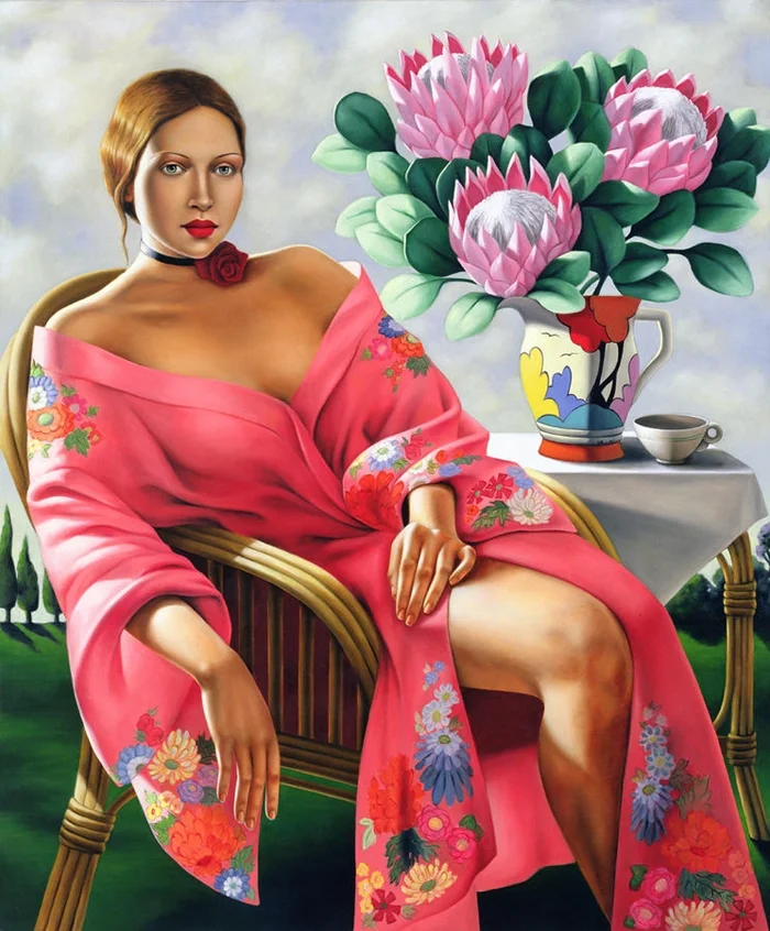 Catherine Abel | Australian Figurative painter | Art Déco