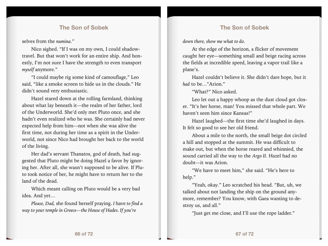 Percy Jackson Fans Unite! The House of Hades Chapter 1!