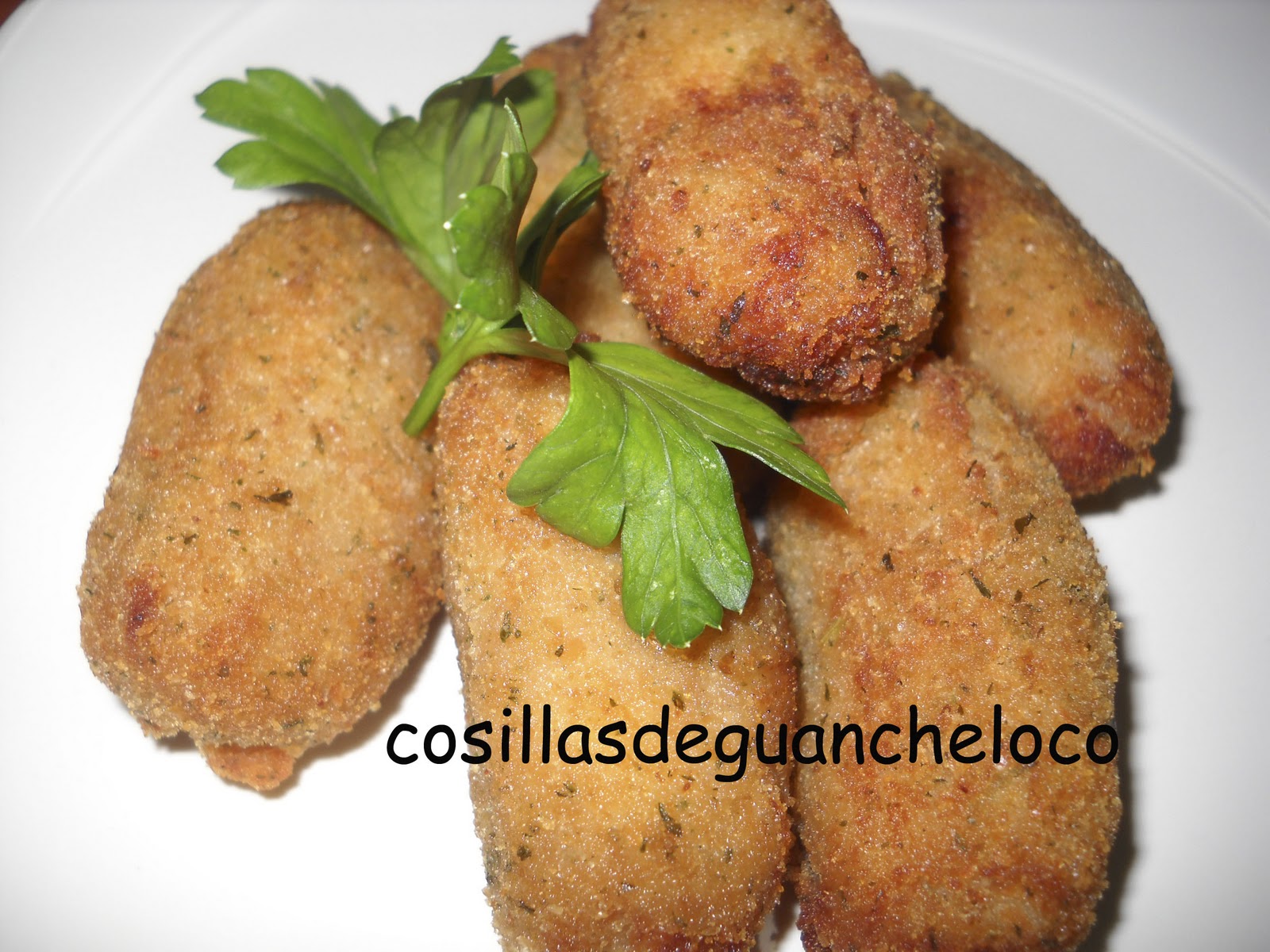 Aprendiendo a cocinar (Cosillas de Guancheloco) Croquetas de atún.