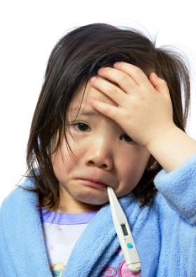 Los ninos sin fiebre aparente en causa