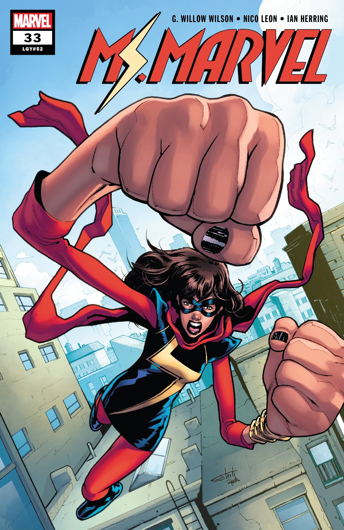 Read online Ms. Marvel (2016) comic -  Issue #33 - 1