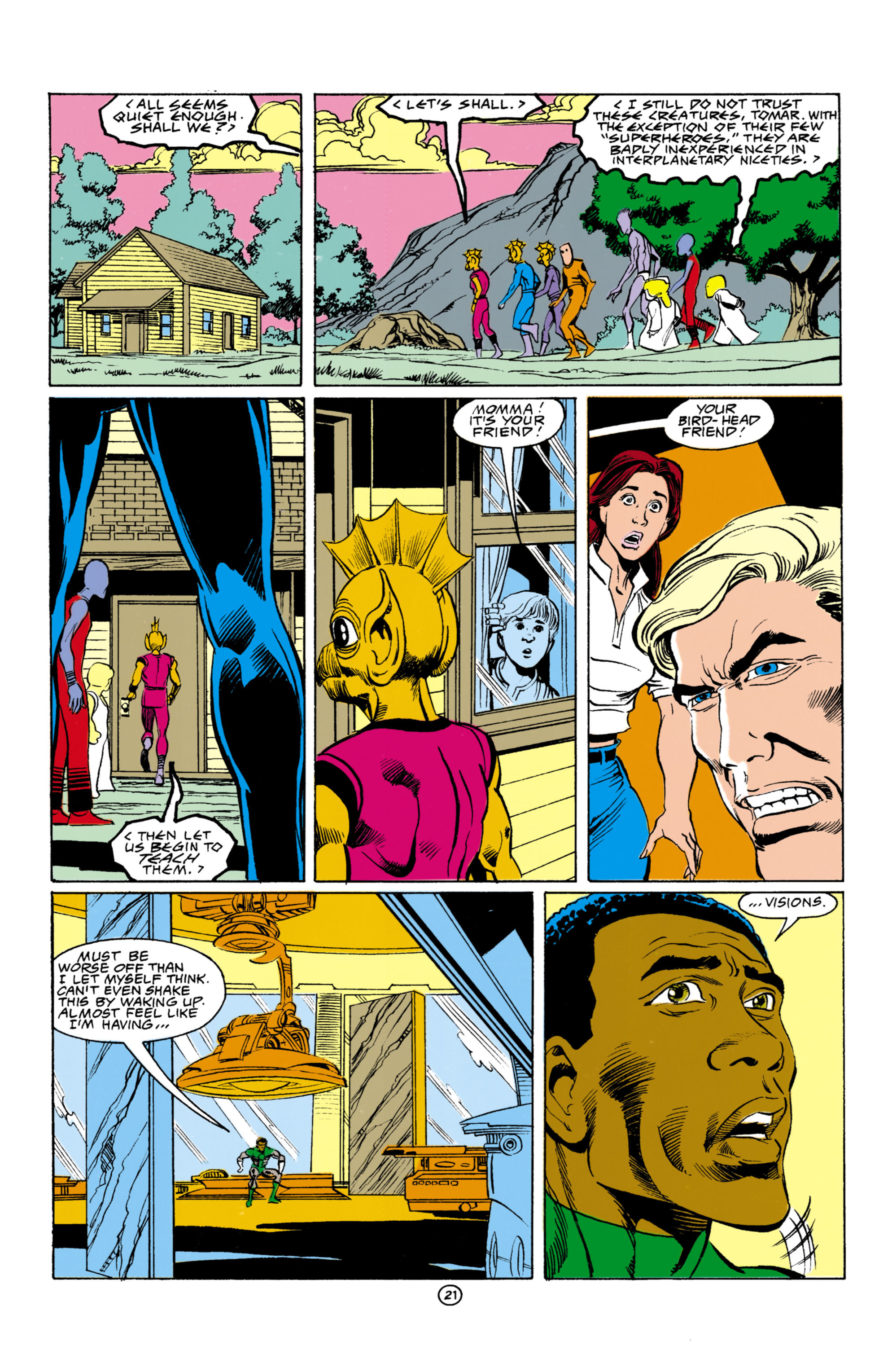 Read online Green Lantern (1990) comic -  Issue #15 - 22
