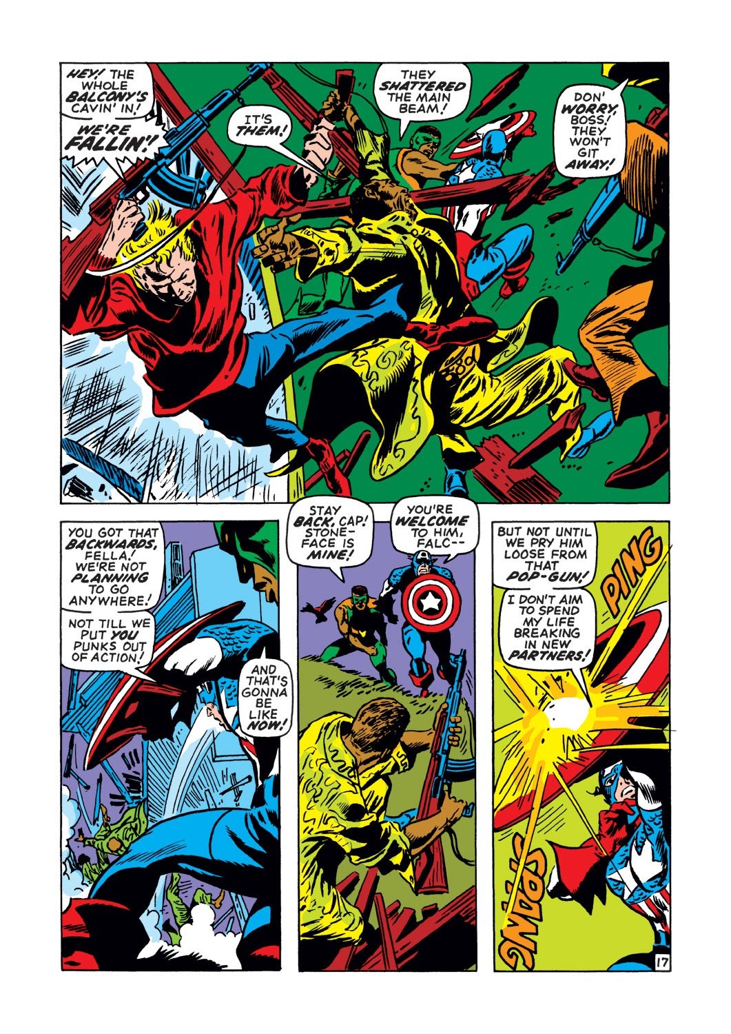 Read online Captain America (1968) comic -  Issue #134 - 17
