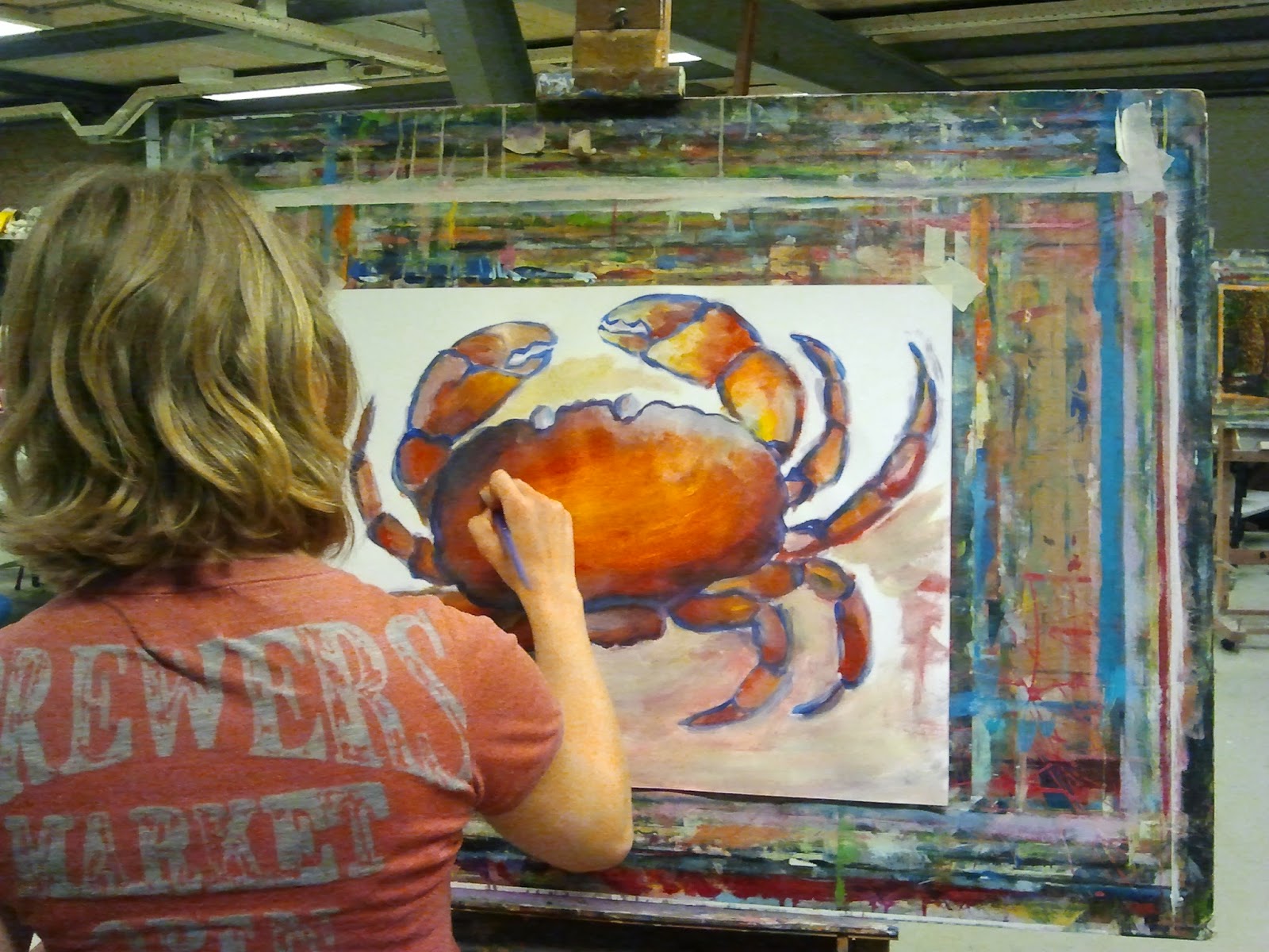 Jessica Keppel kunstdocent TEKENEN/SCHILDEREN ARTIANCE ALKMAAR