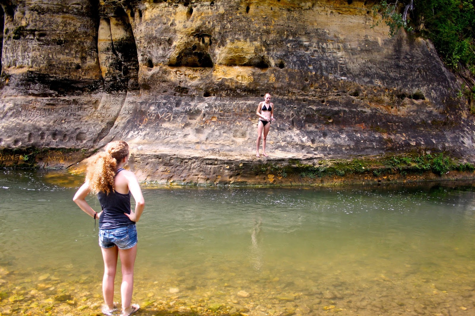 Russman's spot Camping at Whitewater State Park
