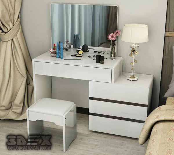 +50 Latest small dressing table designs for bedroom interiors 2019