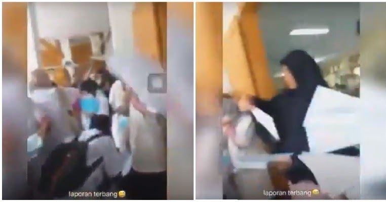 Akibat Lempar Hasil Laporan Pelajar Dengan Biadap 6 Pembantu Makmal Dipecat Minda Rakyat