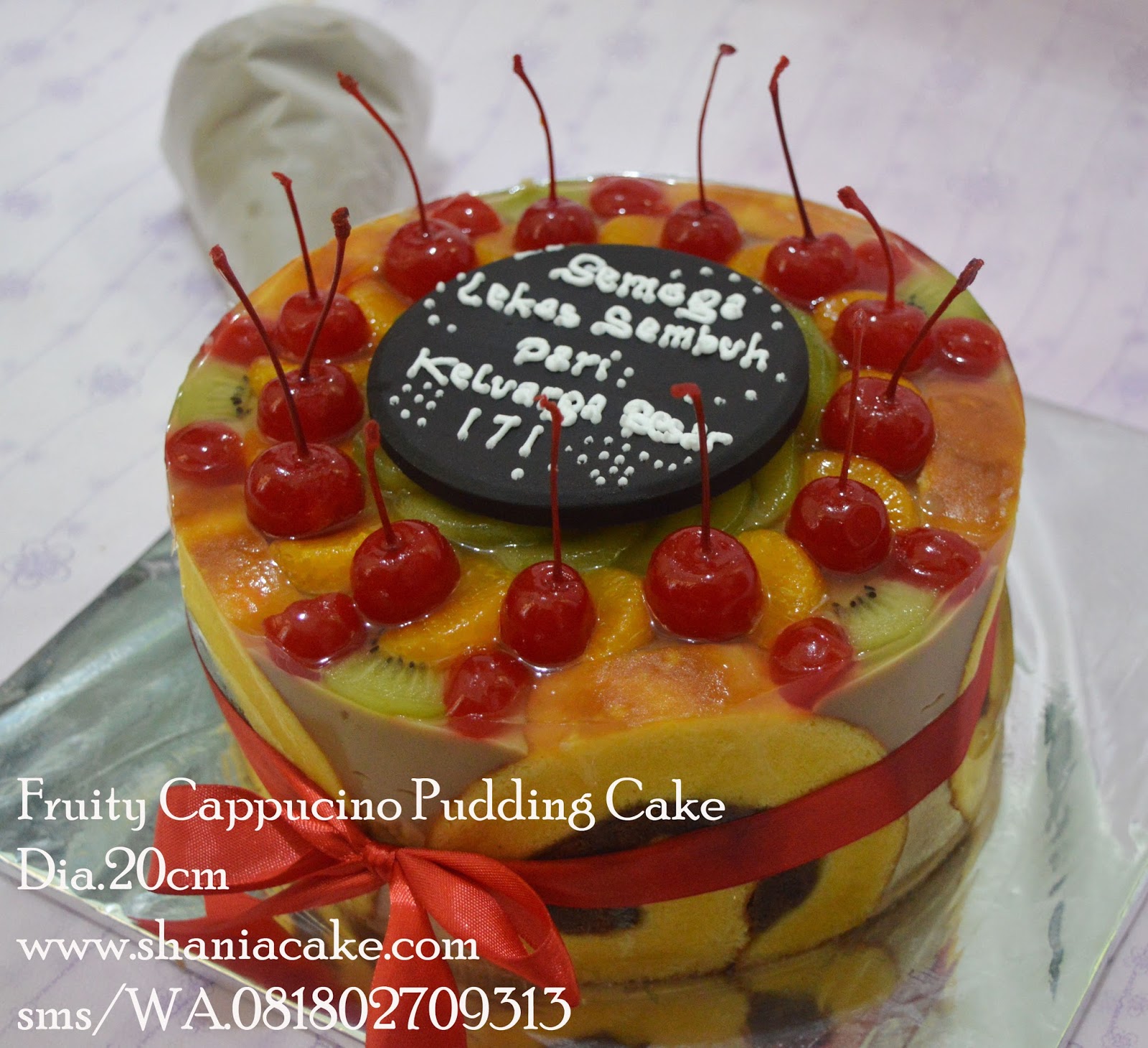 [Puding Cake Jogja] Fruity Cappucino Puding Cake Mba Anas Kroya Home