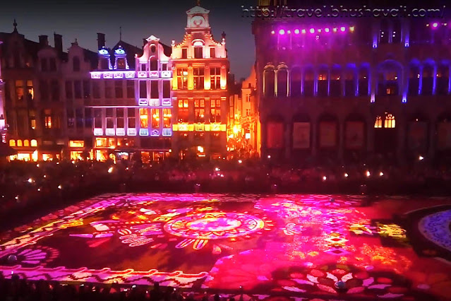 Brussels Flower Carpet Sound & Light Show