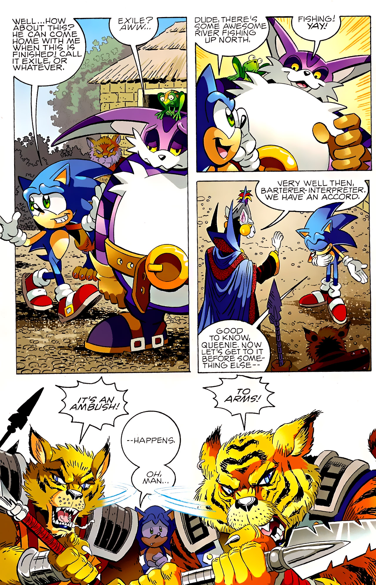 Read online Sonic The Hedgehog comic -  Issue #213 - 22