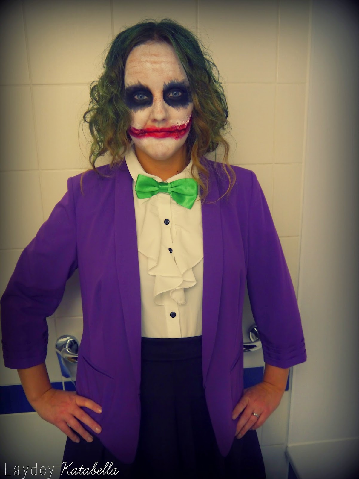She's A Gentry Female Joker Makeup and Costume