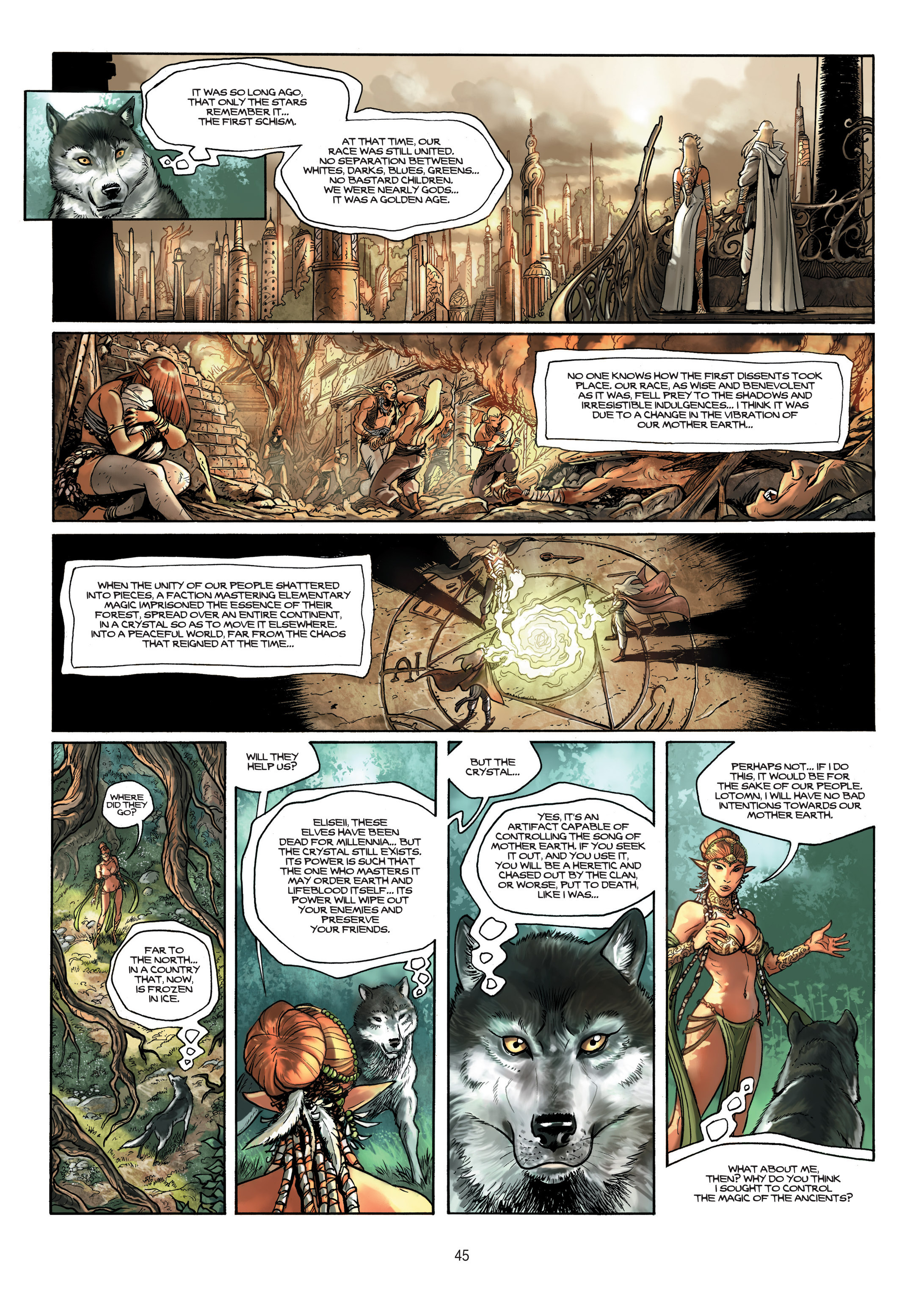Read online Elves comic -  Issue #7 - 45