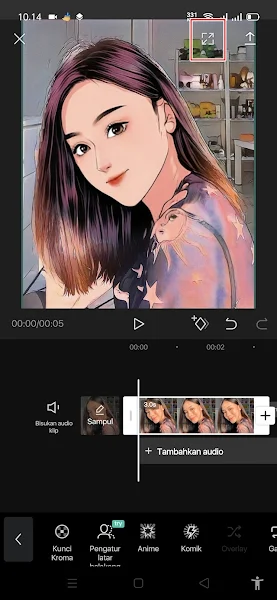 How to Turn Photos into Comics in Capcut App 4