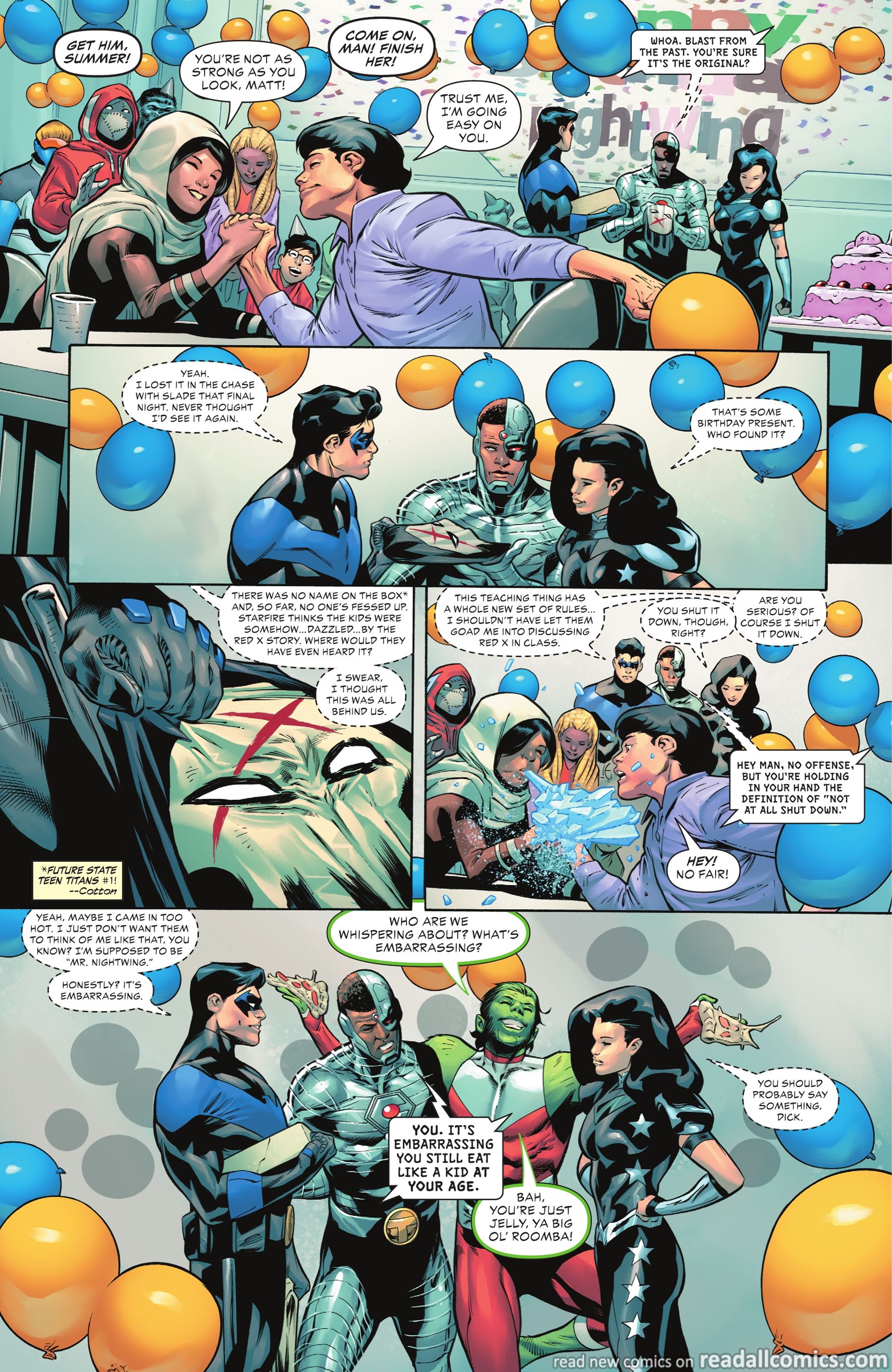 Teen Titans Academy #1 chapter 1 page 17
