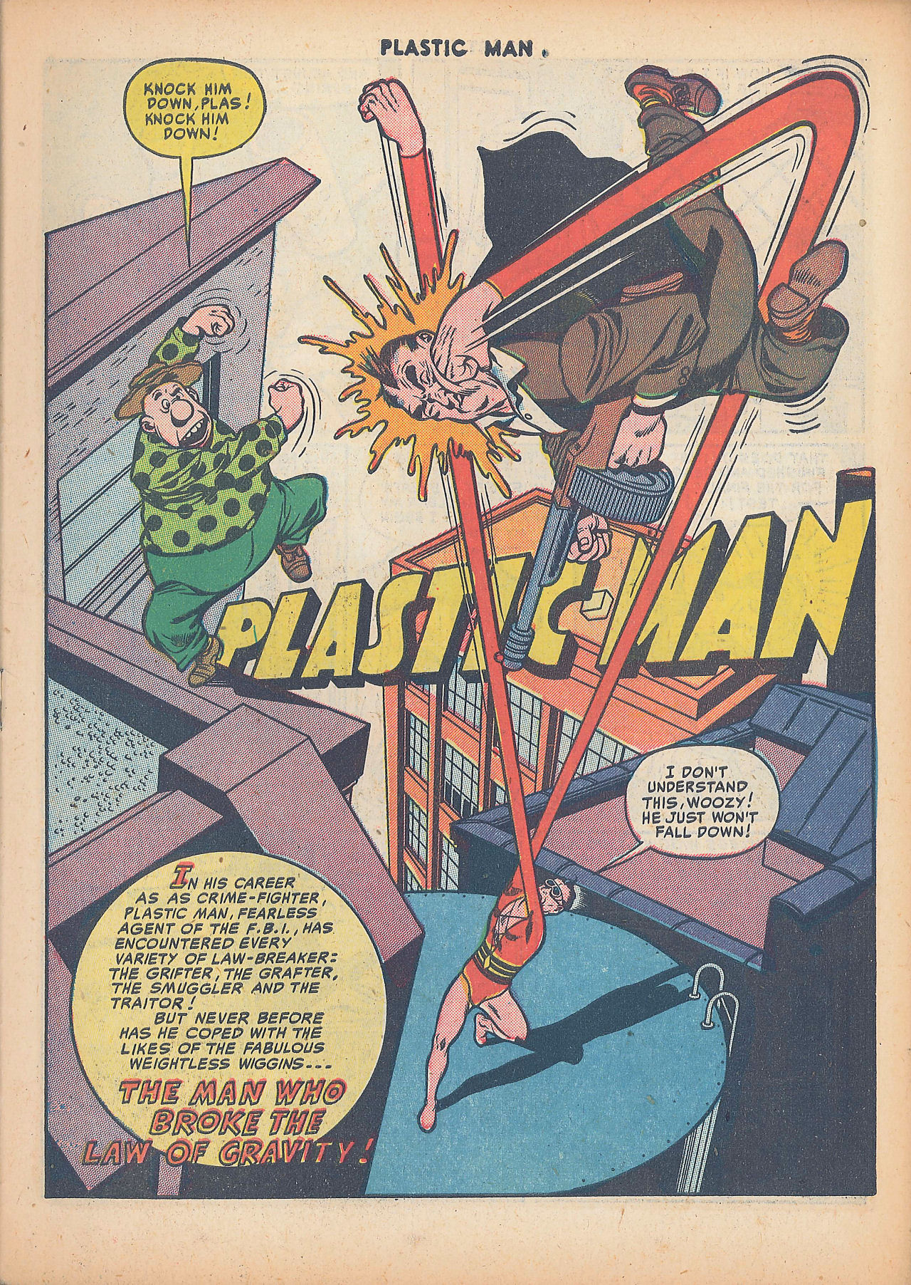 Read online Plastic Man (1943) comic -  Issue #30 - 3