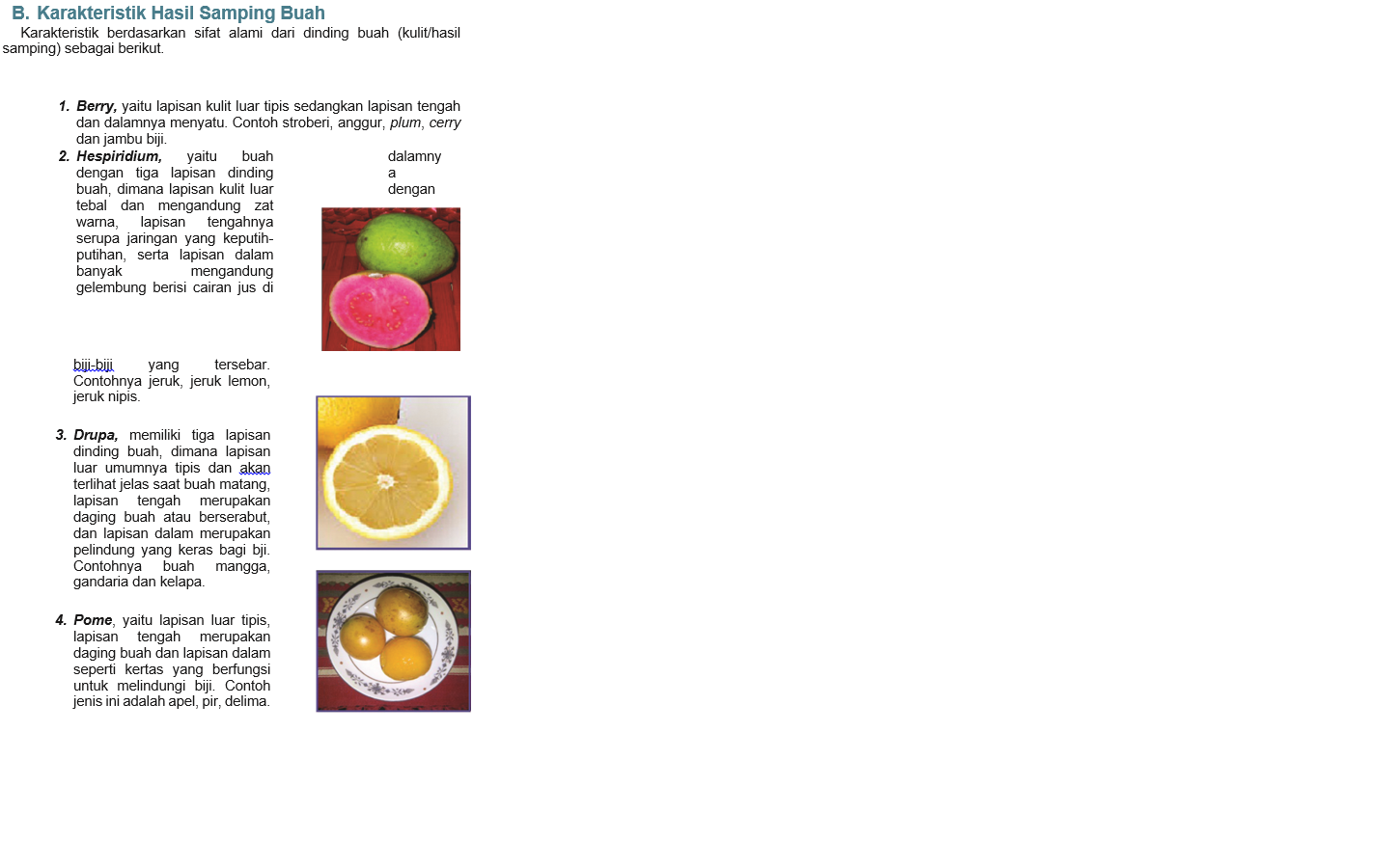 Pengolahan 4 Pengolahan Bahan Pangan Hasil Samping Buah