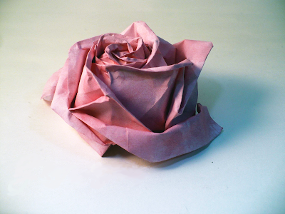 origami rose