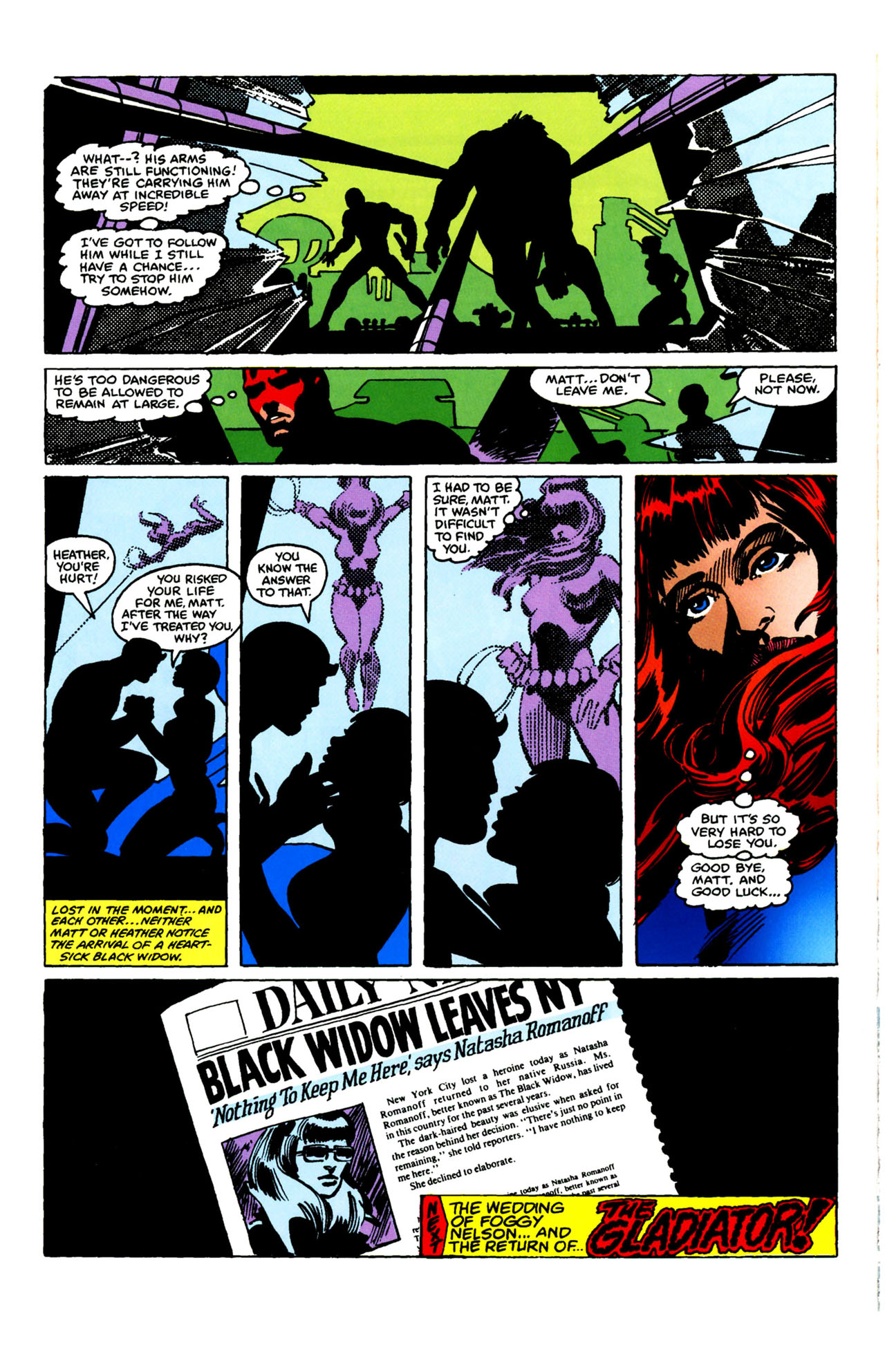 Read online Daredevil Visionaries: Frank Miller comic -  Issue # TPB 1 - 129