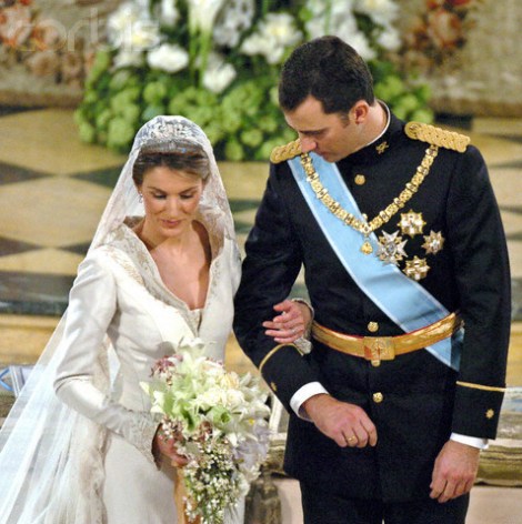 Red Carpet Wedding: Letizia Ortiz Rocasolano and Spain's Crown Prince ...