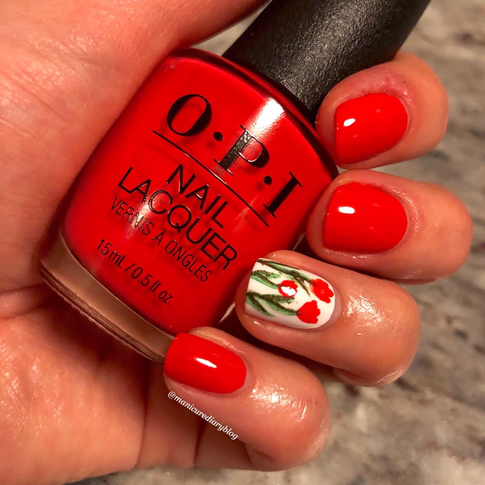 Manicure Diary: OPI Cajun Shrimp