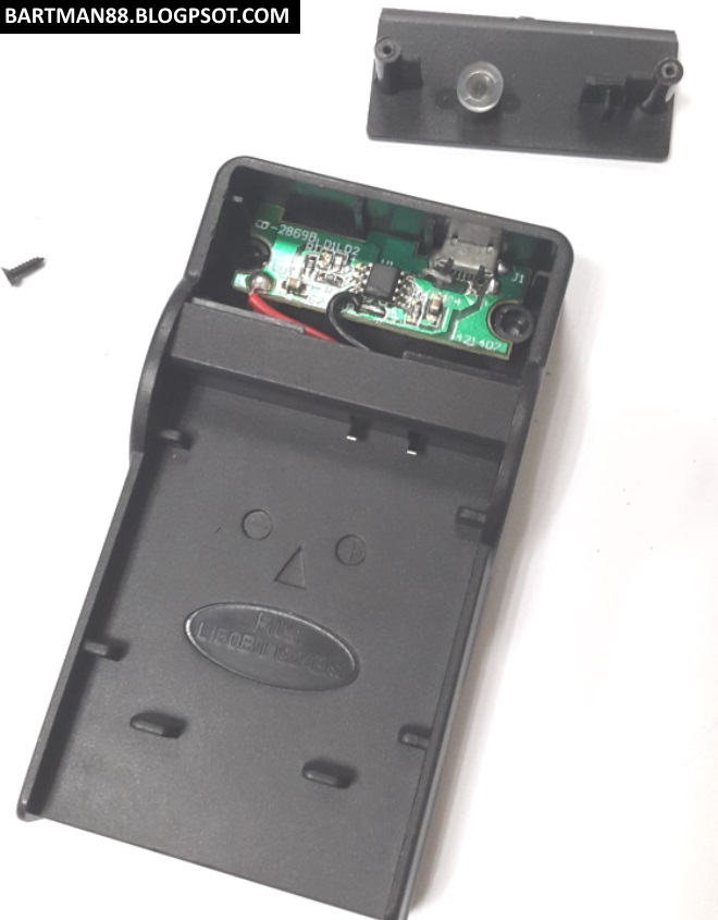 USB based Olympus camera battery charger repair