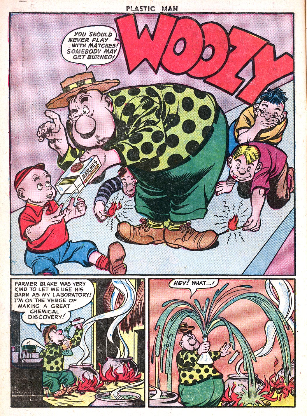 Read online Plastic Man (1943) comic -  Issue #35 - 14