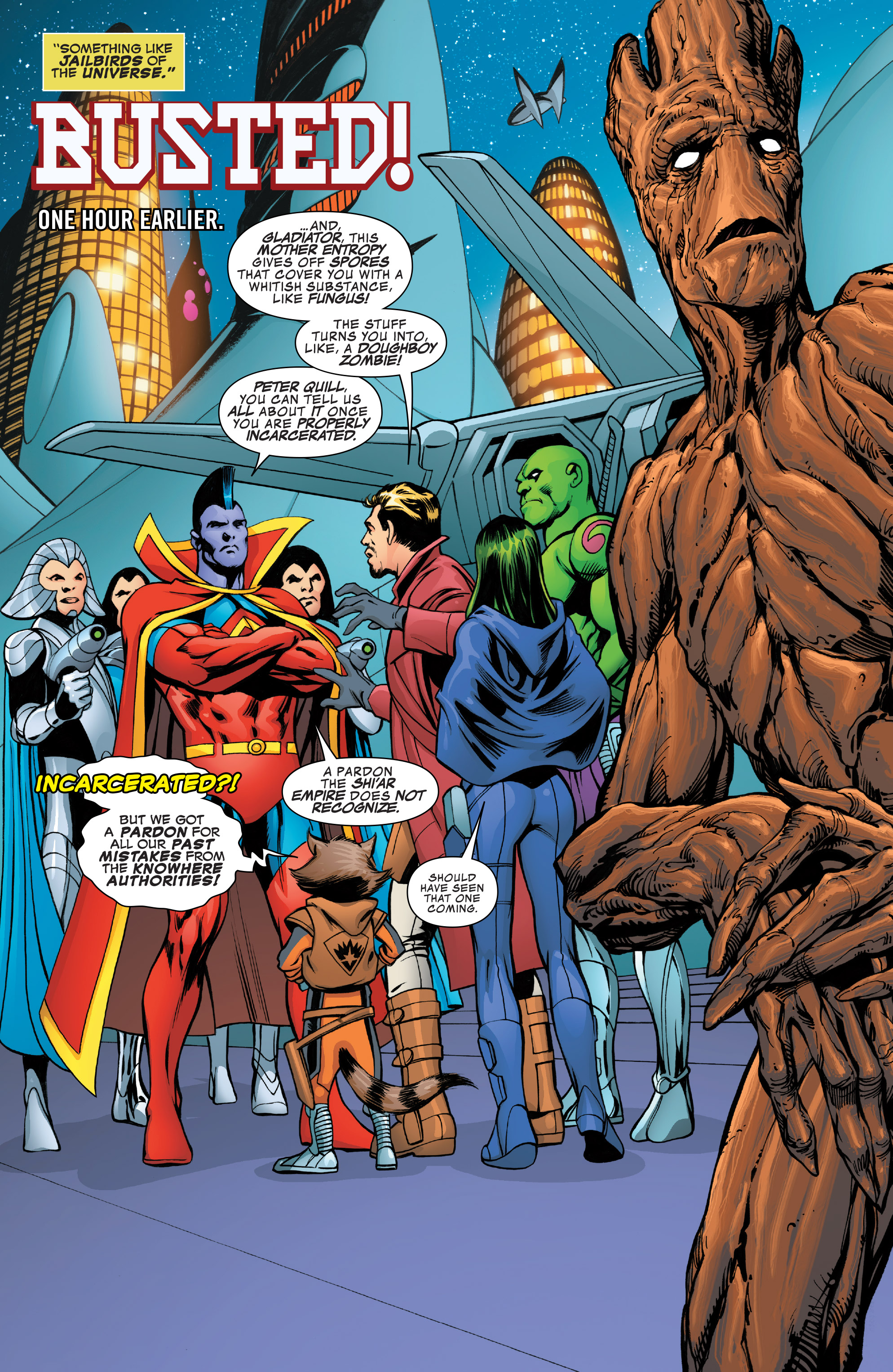 Read online Guardians of the Galaxy: Mother Entropy comic -  Issue #4 - 4