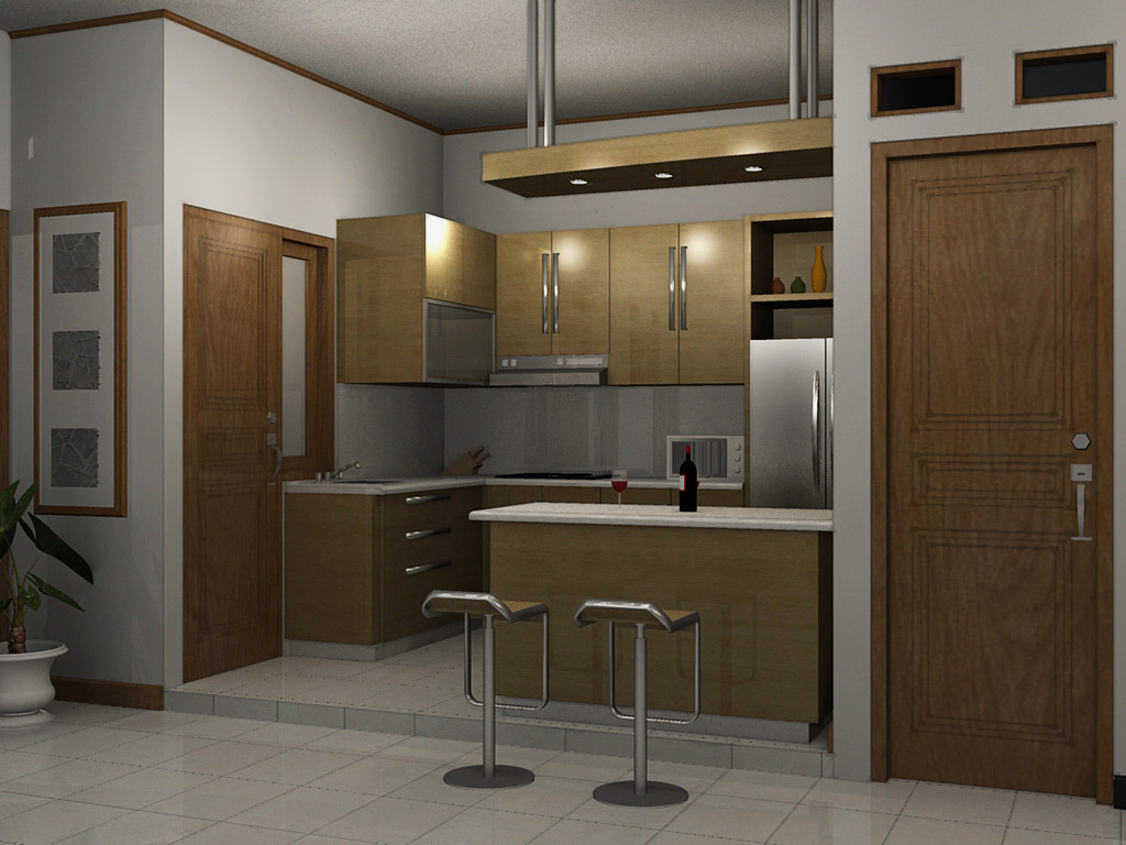 desain rumah: Contoh Desain Dapur Minimalis