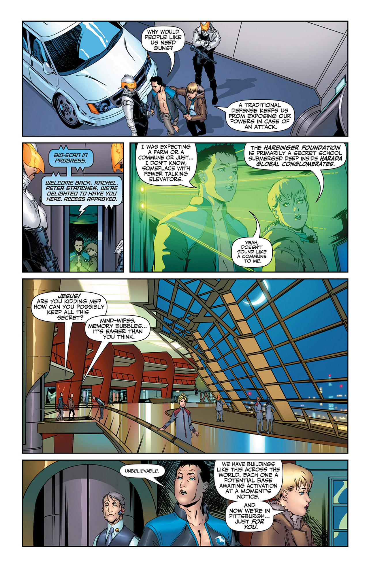 Read online Harbinger (2012) comic -  Issue #3 - 4