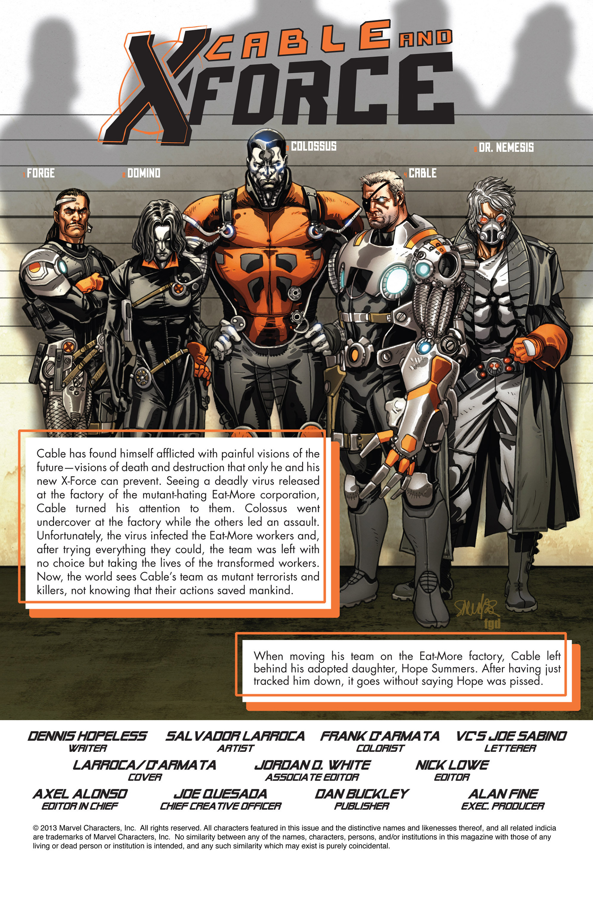 Read online Cable And X-Force comic -  Issue #5 - 2