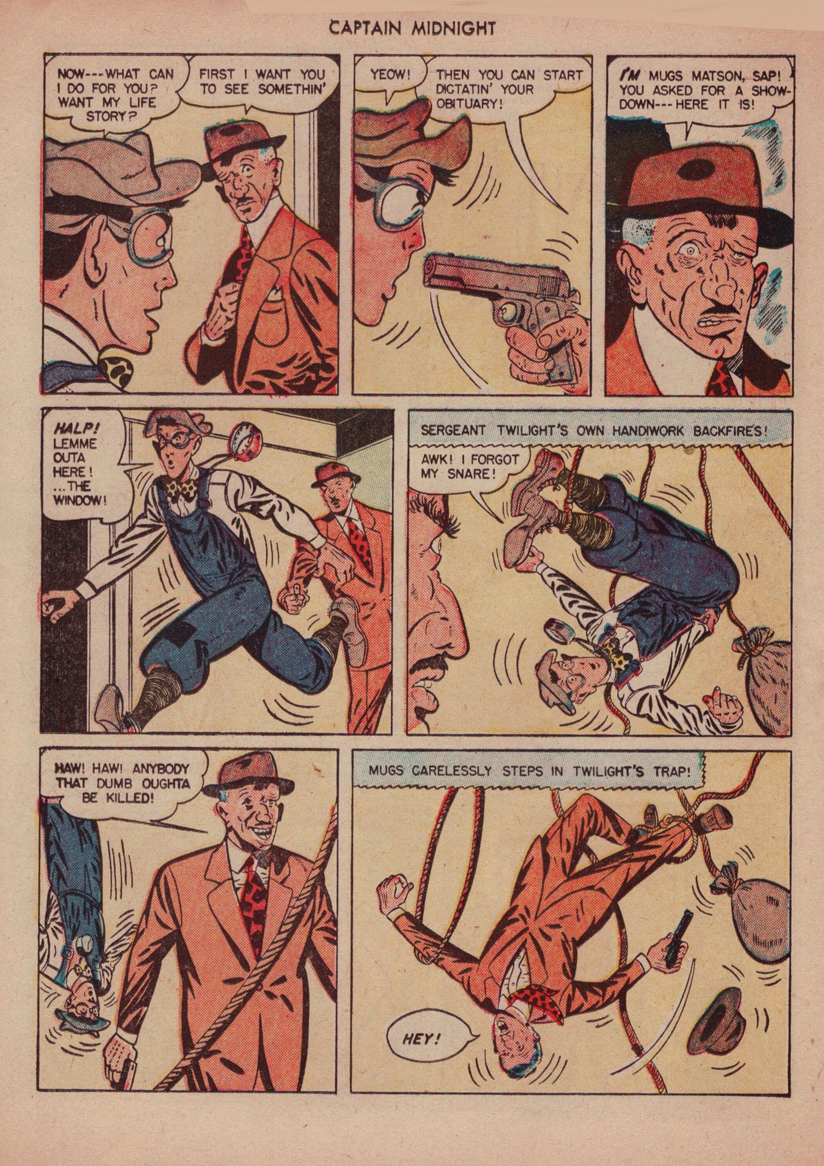 Read online Captain Midnight (1942) comic -  Issue #41 - 30
