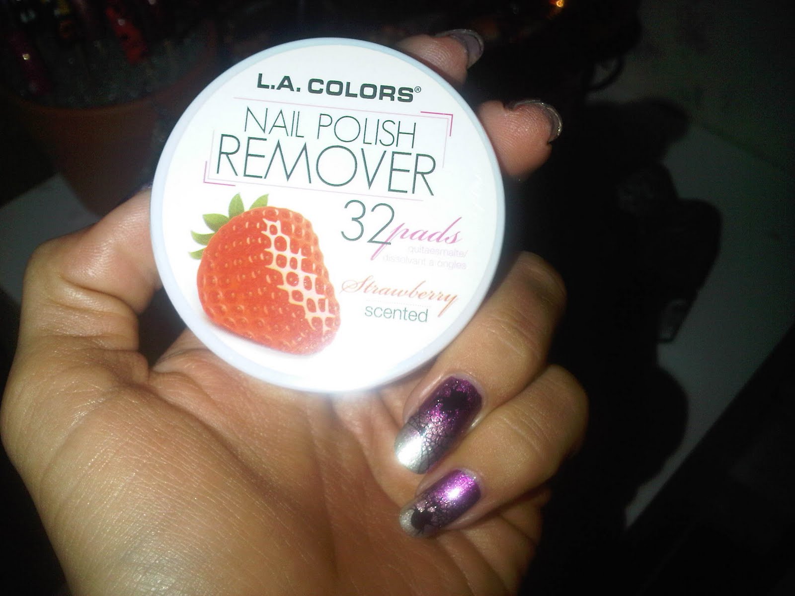 Majnooni Beauty L.A. Colors Nail Polish Remover Pads