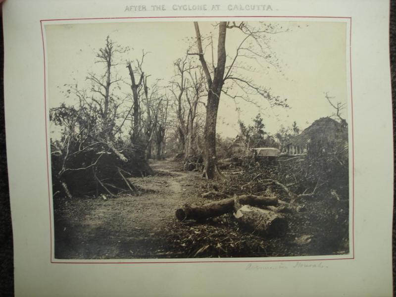 Aftermath of Cyclone in Kolkata (Calcutta) - 1860's - Old Indian Photos