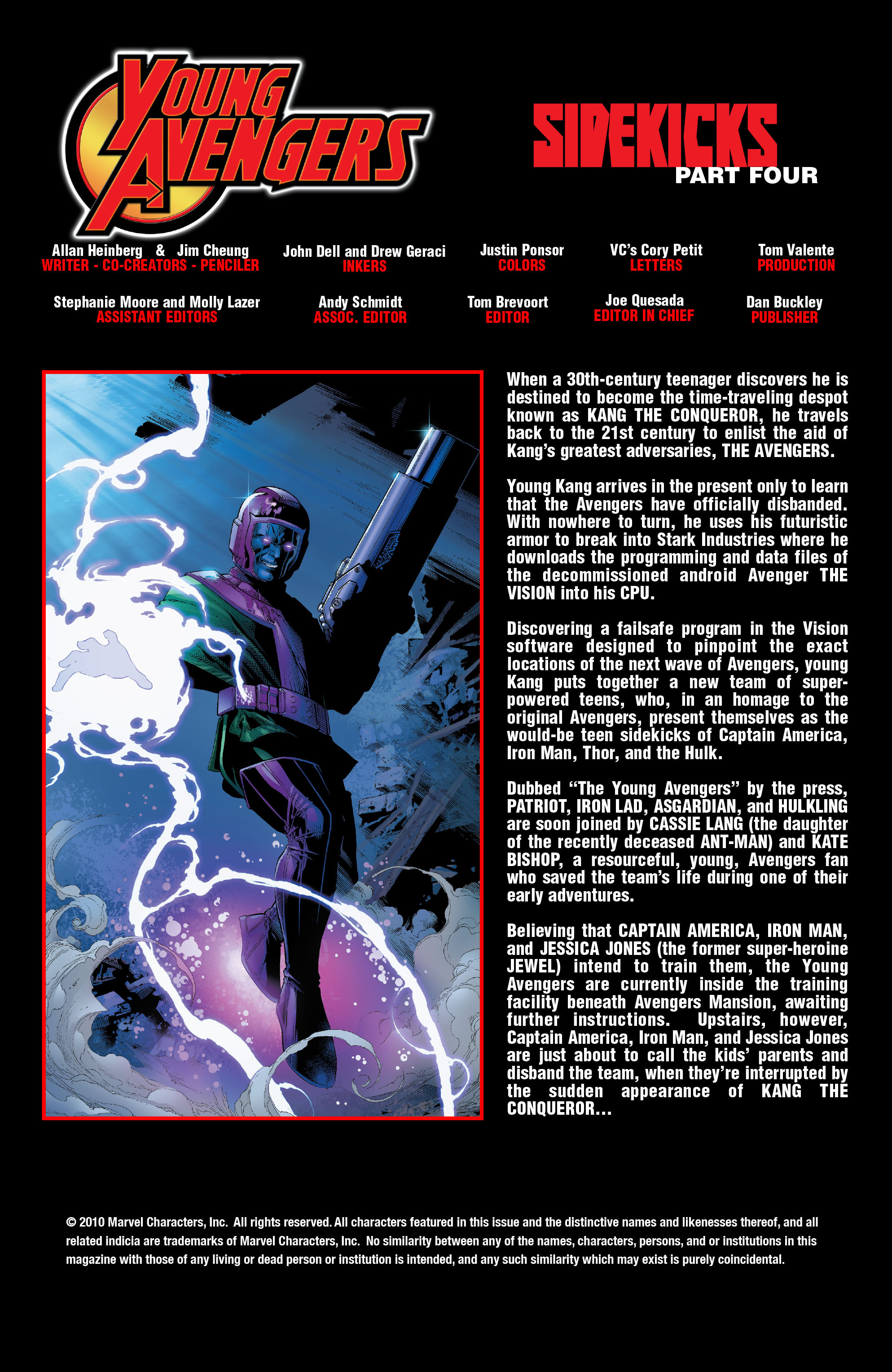 Read online Young Avengers (2005) comic -  Issue #4 - 2