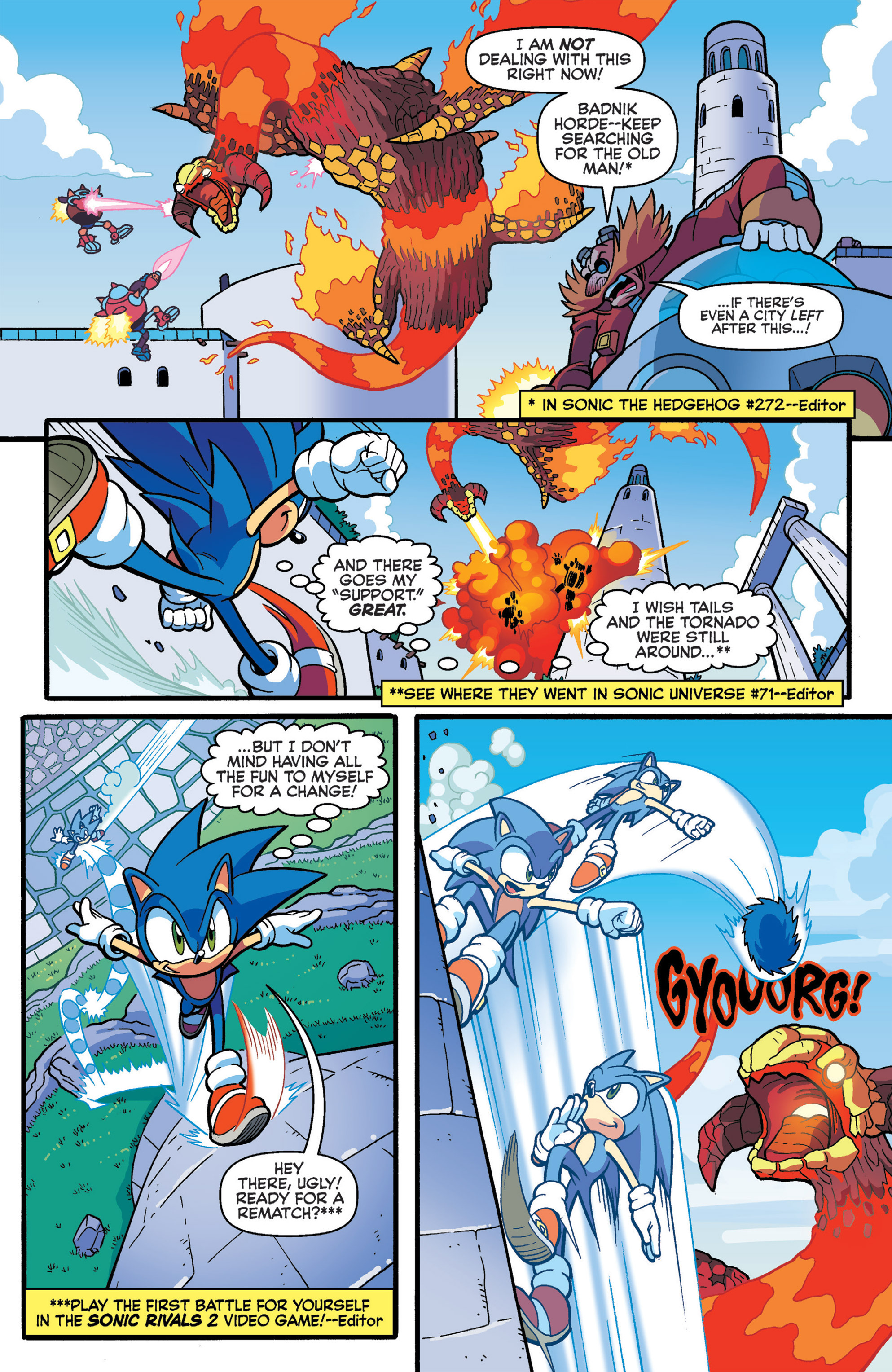 Read online Sonic The Hedgehog comic -  Issue #275 - 28