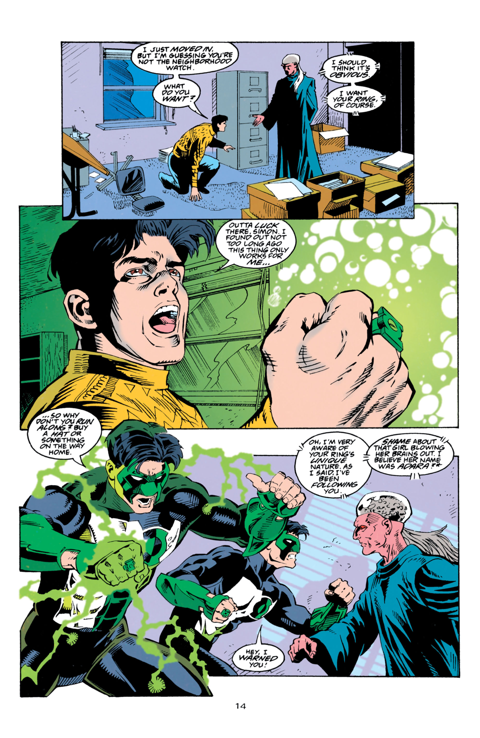 Read online Green Lantern (1990) comic -  Issue #57 - 15