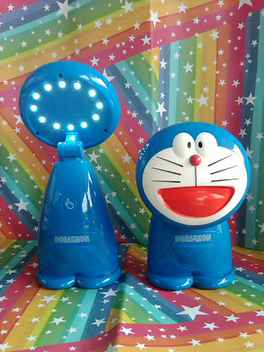 Lampu LED Doraemon, Lampu, Doraemon, Pernak-Pernik, Pernak Pernik lucu, Pernak pernik Unik, Pernak pernik doraemon, lampu doraemon, lampu belajar