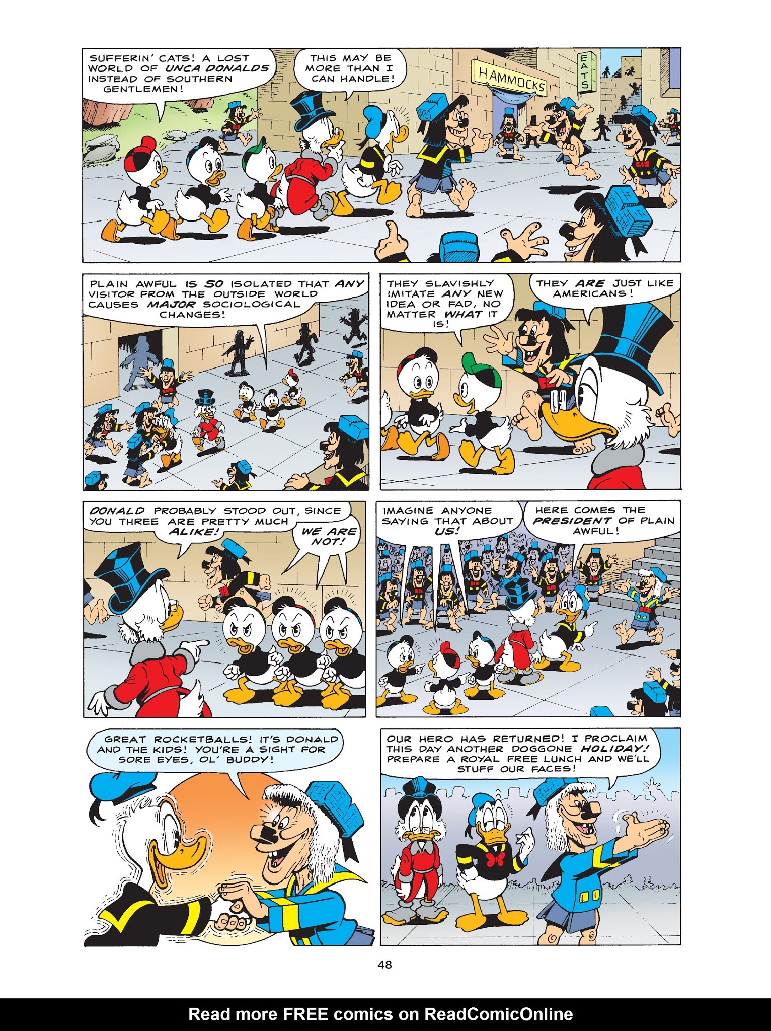 Read online Walt Disney Uncle Scrooge and Donald Duck: The Don Rosa Library comic -  Issue # TPB 2 (Part 1) - 49