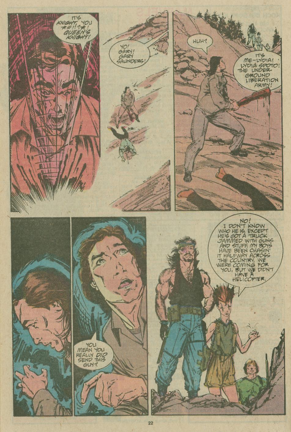 Read online The Punisher (1987) comic -  Issue #12 - Castle Technique - 18