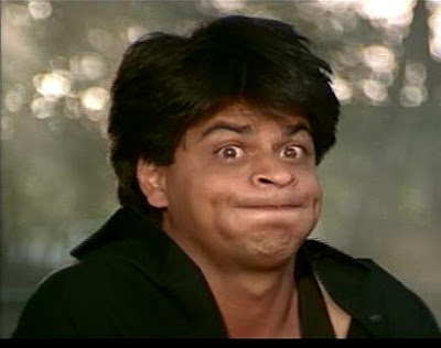 India 2012: SRK funny photo image pic