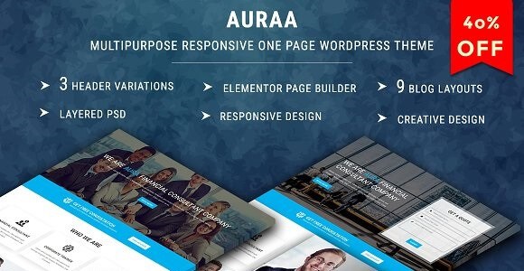 AURAA v1.0 – Multipurpose Responsive WordPress Theme